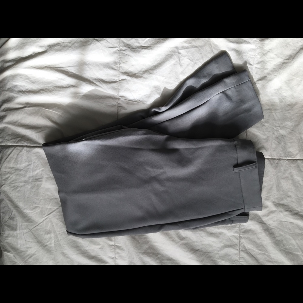 Express gray columnist trousers